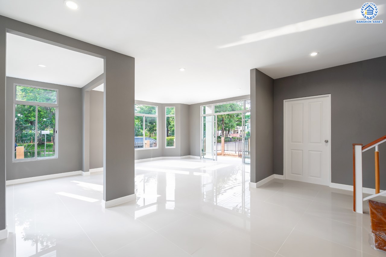 บ้านมือสองตกแต่งใหม่ ม.เดอะแพลนท์ ราชพฤกษ์-พระราม5 หลังมุม! เนื้อที่ 58 ตร.ว. ฟังก์ชัน 3 ห้องนอน 3 ห้องน้ำ จอดรถได้ 2 คัน บนทำเลศักยภาพ เดินทางสะดวก ใกล้วงเวียนพระราม5, The Walk, ทางด่วน ศรีรัช และรถไฟฟ้าสายสีม่วง "สถานีบางรักใหญ่"